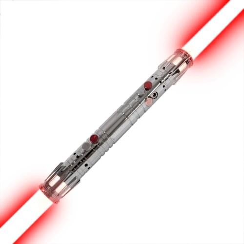 DamienSaber Smooth Swing Proffie Lightsaber Heaving Dueling Metal Handle With Color Change Volume Adjustment Toys Gift Sword