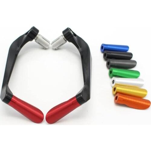 Universal 22mm Motorcycle Bar End Protective CNC Aluminum Lever Guard Protector For Aprilia RSV4 Triumph Daytona 675R MV Agusta
