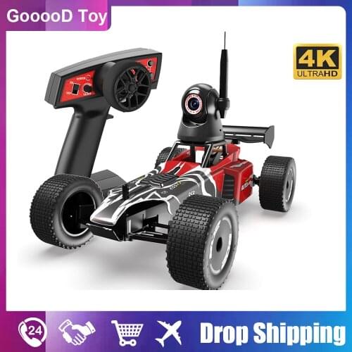 High Speed Rc Car with 4K Camera 35Km/h 2.4G Radio Controlled Car Electric Control Machine Drift Racing Vehicle Toys for Boy Kid
