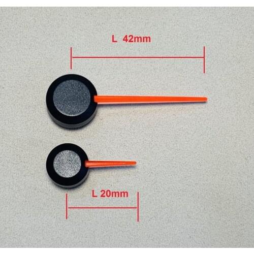 1pc 42mm/20mm Car instrument meter pointer red shaft standard light guide pointer cluster hole 2.4mm