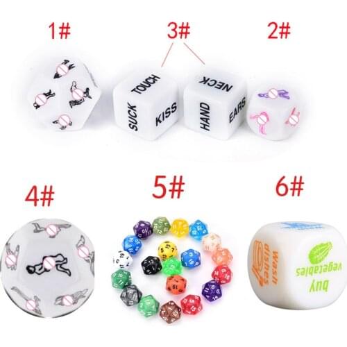 1Pcs Sex Dice Fun Adult Humour Game Erotic Love Sexy Posture Bar Toy Couple Gift