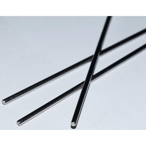 10/100pcs 2*80mm stainless steel axle OD 2mm length 80mm gear drive shaft DIY toy technology model parts baby toys for children