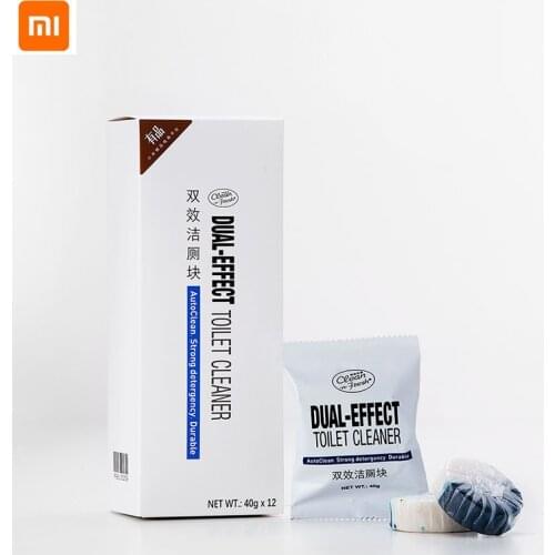 Xiaomi Clean-n-fresh Double-effect Deodorizing Cleaning Toilet Block Independent Water-soluble Film Packaging Anionic Active Fac