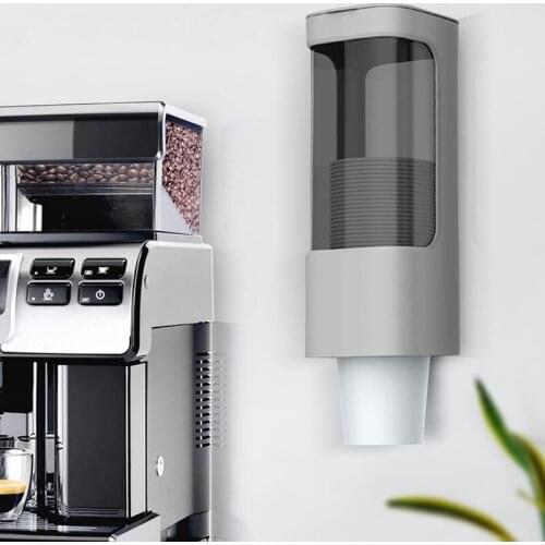 Cup Dispenser Pull Type Water Cooler Cup Holder Cups Wall Mount Bathroom Disposable Cup for Home Office