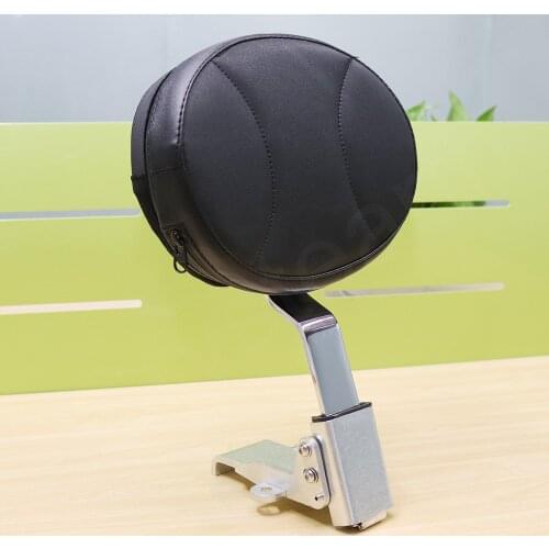 Motorcycle Adjustable Plug-In Driver Rider Backrest Kit For Victory 2010-2017 2016 2015 2014 Cross Country & 2012-2013 Hard-Ball