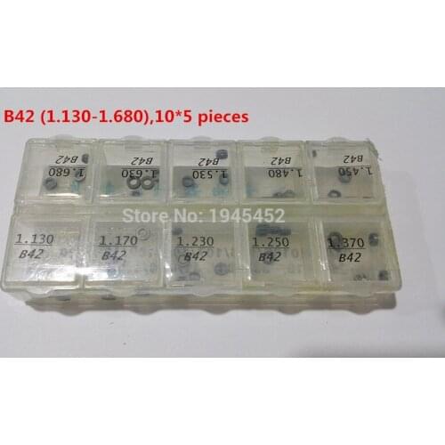 New arrival! B42 diesel common rail injector adjusting shims or gasket or o-ring set
