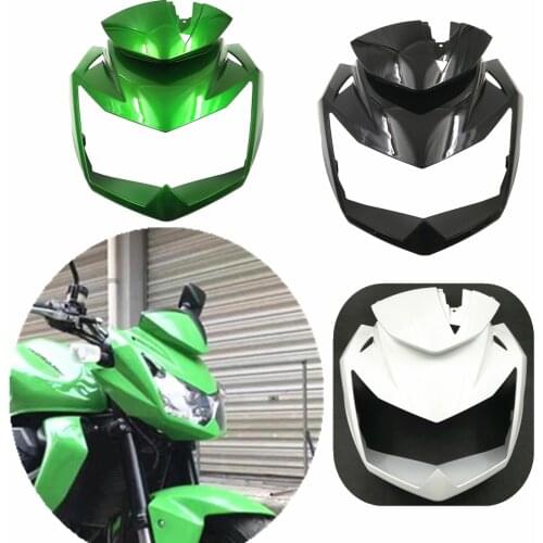 Motorcycle Front Head Upper Nose Fairing For Kawasaki Z750 Z 750 2007 2008 2009 2010 2011 2012 Injection Black Green White