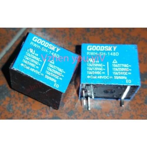 20pcs power relay for GOODSKY RWH-SH-148D 5pin