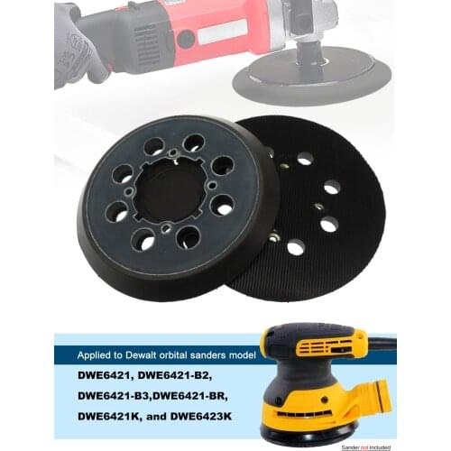 Orbital Sander Disk Discs Porter Cable Backup Stick On Pad 5 Inches 125 MM 8-Hole Back-up Sanding sandpaper наждачная бумага