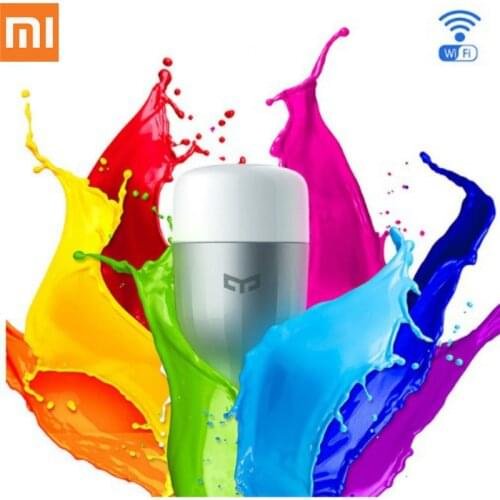 Xiaomi Mijia Yeelight Smart Blue LED Bulb E27 9W 600 Lumens Mi Light Lamp Phone WiFi Remote Control Wholesales
