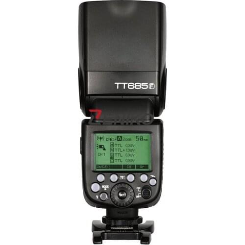 In stock Godox TT685F TTL 2.4G 1/8000 HSS Flash Speedlite for DSLR CD15