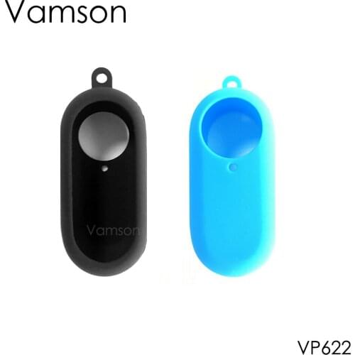 Vamson Wear-resistant Soft Silicone Case Protective Cover for Insta 360 go 2 Accessories for Insta360 Go 2 Action Camera VP622