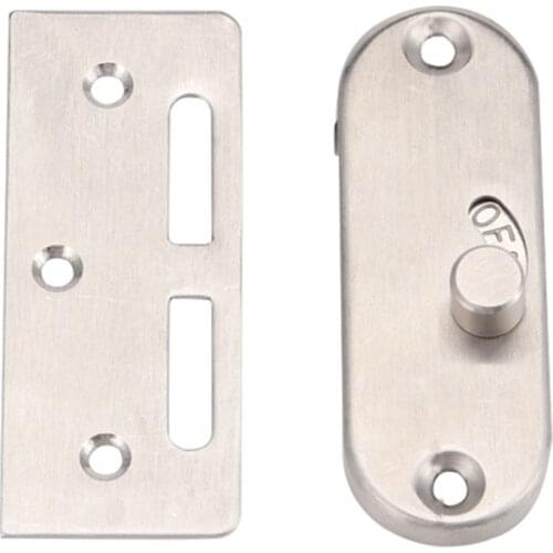 Sliding Door Lock 90 Degree Moving Door Right Angle Buckle Privacy Lock, Sliding Barn Door Lock And Latch Bolt Lock Cam Lock