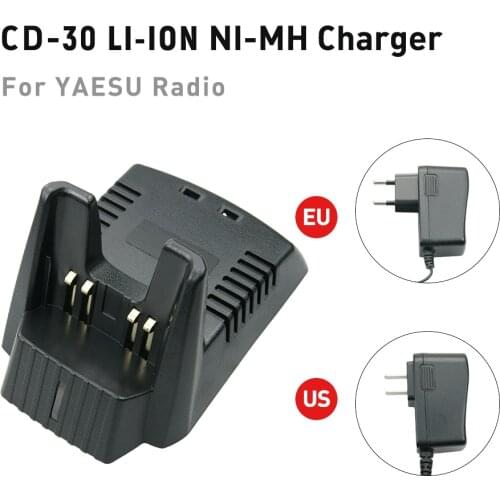 FNB-V67LI Li-ion Battery Charger For YAESU VERTEX VX-160 VXA-210 VX-150 FT-60R Two Way Radio Charger Base