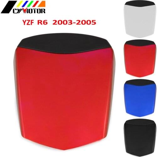 Motorcycle ABS Plastic Rear Seat Protective Cover Cap For YAMAHA YZFR6 YZF-R6 YZF R6 2003 2004 2005 03 04 05