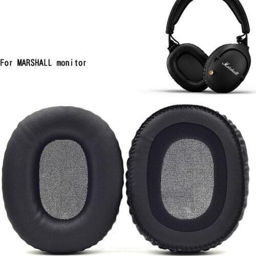 Replacement Ear Pads Cushion Earpads for MARSHALL MONITOR II ANC Headphones, Earpad MARSHALL Monitor Headset Repair Part