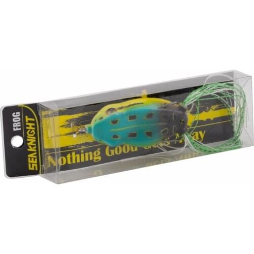 1 Piece SeaKnight Soft Frog Lure SK403 Fishing Bait 1.77in 6.5g Snake head Fishing Spinner Lure Fishing Tackle