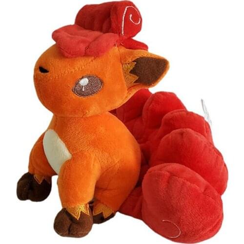 15cm TAKARA TOMY Anime Pokemon Cute Vulpix Plush Toys Doll Soft Stuffed Gifts for Kids