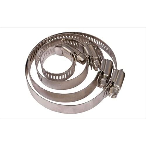 304 Material stainless wire clamp fixed card hoop clamp hoop clamp hoop 6mm-152mm