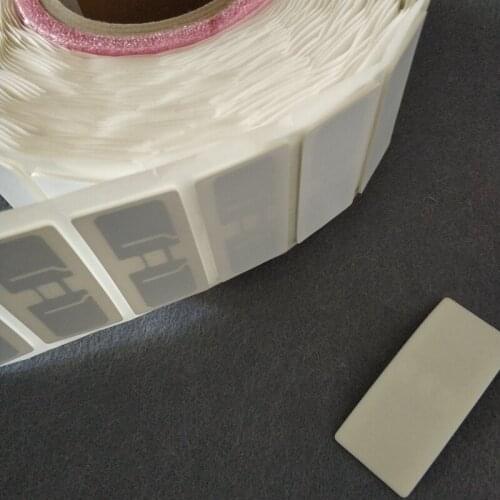 500pcs UHF paper roll rfid sticker tag tags programmable epc 900mhz gen2 anti metal