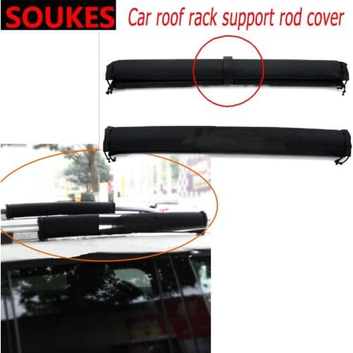 Car Roof Rack Support Rod Box Protection Cover For Volvo S60 XC90 V40 V70 V50 V60 S40 S80 XC60 XC70 Nissan Qashqai X-TRAIL Juke
