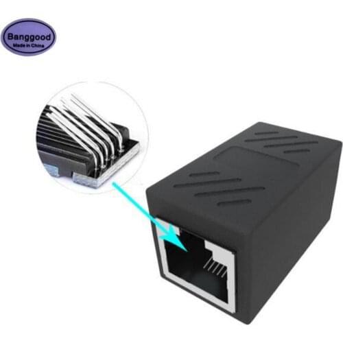 Banggood RJ11 6P6C 6P4C 6P2C Female To Female Dual-Pass Mini PCB Connection Telephone Extension Cable Coupter Connector Adapter