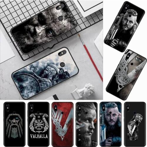 Ragnar Lothbrok Vikings Hot Tv Series Phone Case For Xiaomi Redmi note 7 8 9 t k30 max3 9 s 10 pro lite