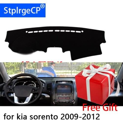 For Kia sorento 2009 2010 2011 2012 dashboard mat Protective pad Shade Cushion Pad interior sticker car styling accessories