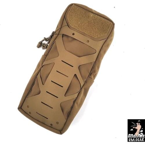 DMgear Outdoor Tactical Military Hydration Pouch Hydration Pack Bag MOLLE Laser Cut Airsoft molle Hiking Hunting pouch BG40