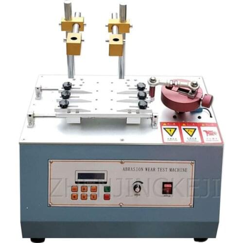 Multifunction Alcohol Wearable Test Machine Mirror Resistant Friction Tester Steel Wool Pencil Rubber Alcohol Wear Tester