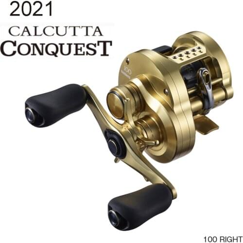 2021 NEW Original SHIMANO CALCUTTA CONQUEST Fishing Reels 101HG 201HG 301 400 401 Left Right Hand Saltwater Wheel Made in Japan