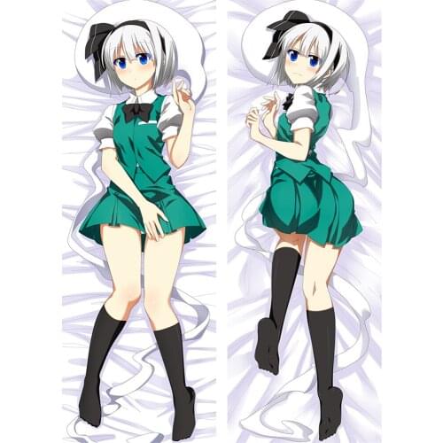 May update Anime games TouHou Project characters sexy girl otaku Dakimakura throw pillow cover hugging Body PillowCase