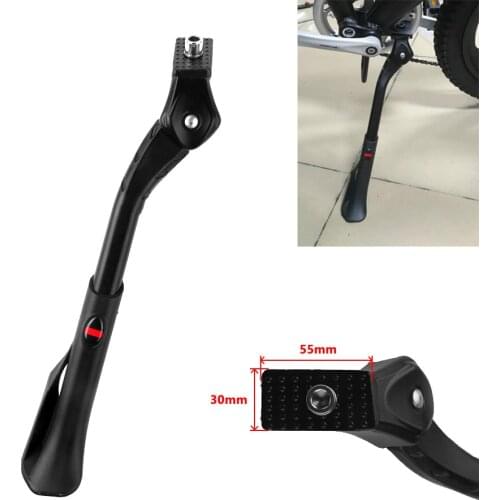 Adjustable Bicycle Kickstand MTB/Snow/folding Parking Rack Support Side Kick Stand Foot Brace Cycling Parts 20-29inch Bike Holde
