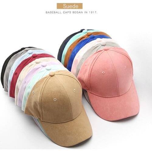 SLECKTON 2021 Fashion Baseball Cap for Women and Men Hard Top Cotton Suede Hats Casual Snapback Hat Unisex Spring Summer Visors