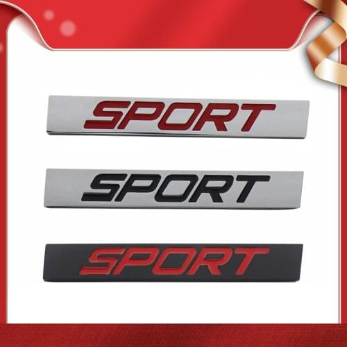 Sport Edition for car Hood Fender trunk Rear Bonnet Nameplate Decal Emblem Badge Sticker