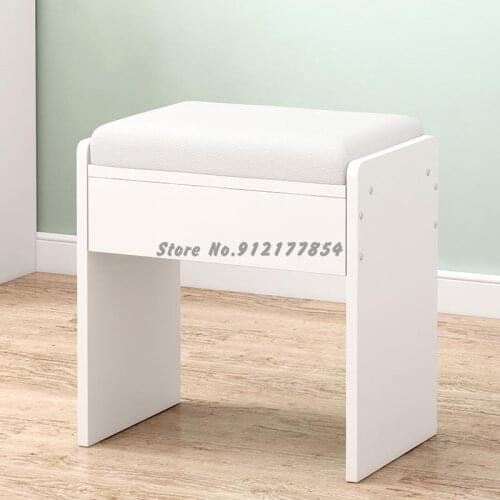 Dressing table makeup stool modern minimalist dressing stool chair princess net red ins makeup bedroom European style chair