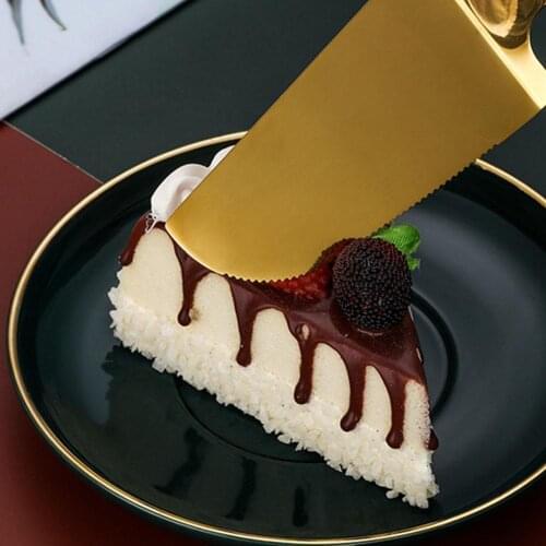 1 Piece Of Steel Tooth Pizza Spatula Cake Butter Cheese High-End Tools Dessert Knife Cream Kitchen Ice Baking A4U2
