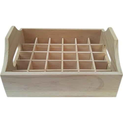 20ml Essential Oil Bottles Wooden Storage Box Display Case Organizer Holder