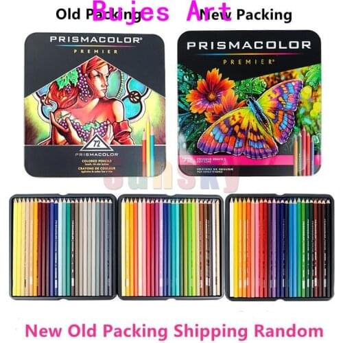 72 color 3.8MM big core new lapis de cor oily color pencil artist sanford prismacolor Cor do Chumbo drawing pencil adult paint