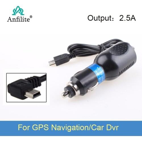 12V/24V To 5V/2A 2.5A Auto GPS Navigator Radar Charger Mini USB Interface Adapter Power Charger Adapter Cable Cord #5510