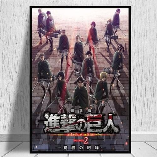 Diy 5D Diamond Painting Embroidery Mosaic Home Decoration Attack on Titan Poster DIY Cross Stitch Kits Handicrafts