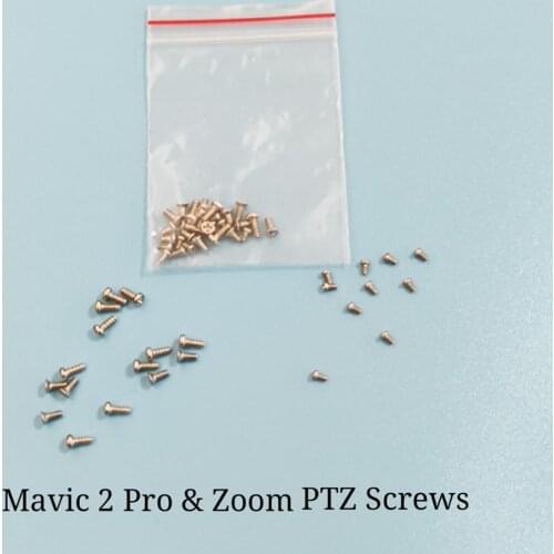 Used PTZ Screws for DJI Mavic 2 Pro Zoom Drone Gimbal Camera Screws Repair Parts 1 bag / 22pcs