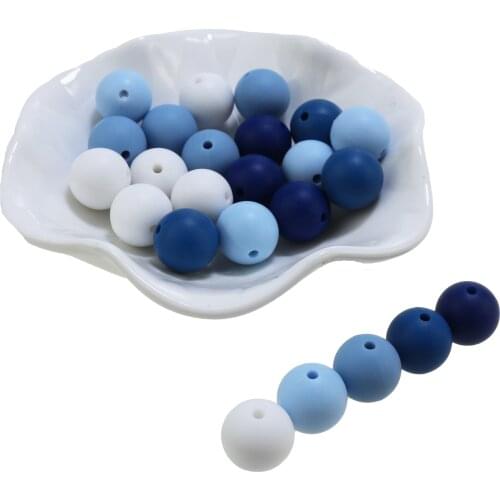 Boy & Girl Candy colors Beads Baby colors Teething Beads Safe Food Grade Teething 10mm/12mm/15MM Round Silicone Beads 200pcs/lot