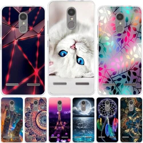 For Fundas Lenovo K6 Power Case Cover 3D Cartoon Painting Soft TPU Phone Protective Back Cover for Lenovo vibe k6 silicon cover