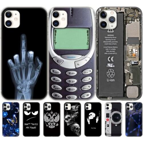 Mobile Bag Cover Phone Case For iphone 11 Case for iphone 11 pro max eleven coque etui bumper back cover full 360 protective