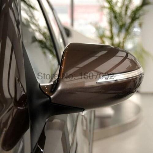 For Kia Sportage 2015 ABS Chrome Rearview Side Door Mirror Moulding Cover For Sportage Car styling