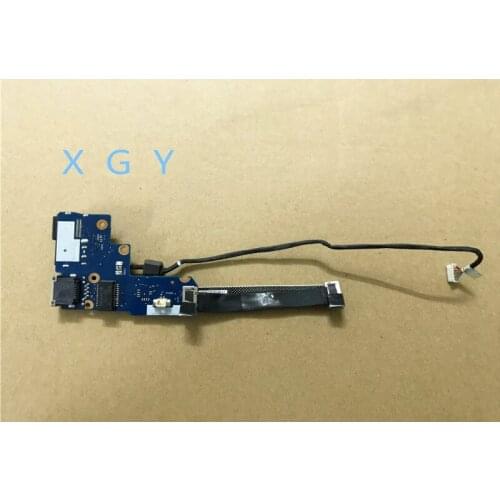For Lenovo ThinkPad Edge E531 DC-In Ethernet Port PCB Board w/ Cable VILE2 NS-A046 100% Test ok