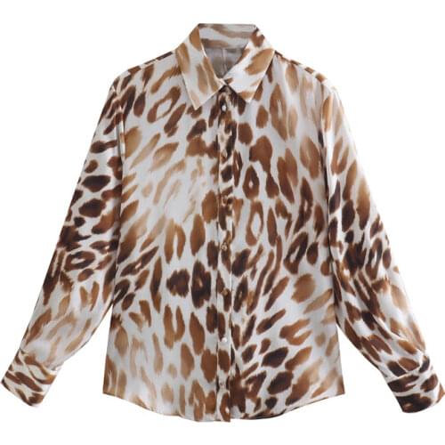 Kumsvag Leopard Blouses