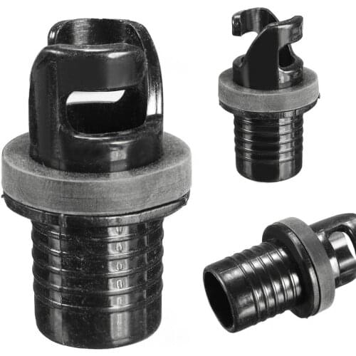 Mayitr 1Pcs Kayak Inflatable Boat Air Foot Pump H-R Valve H-R Hose Adapter Water Sports Rowing Boats Accessories Black