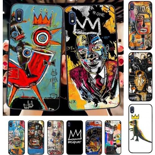 Jean-Michel Basquiat Art Graffiti Fashion Phone Case for Samsung A51 01 50 71 21S 70 31 40 30 10 20 S E 11 91 A7 A8 2018
